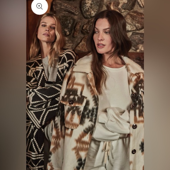 Camel Aztec Jacket - Picture 1 of 5